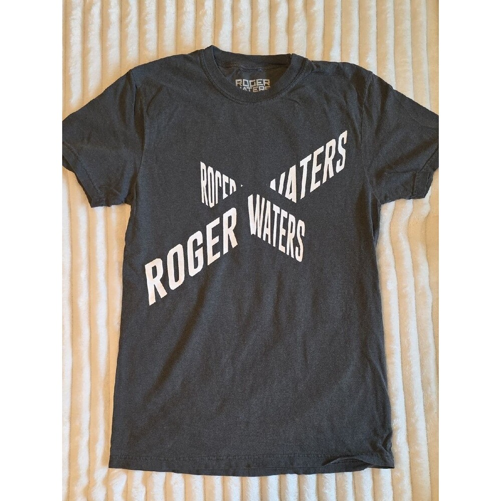 0047 Roger Waters Black Graphic Band Tee; S
